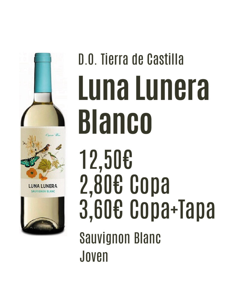 Luna lunera blanco
